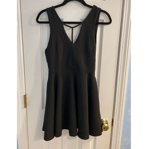 Revolve Cutout Black Dress